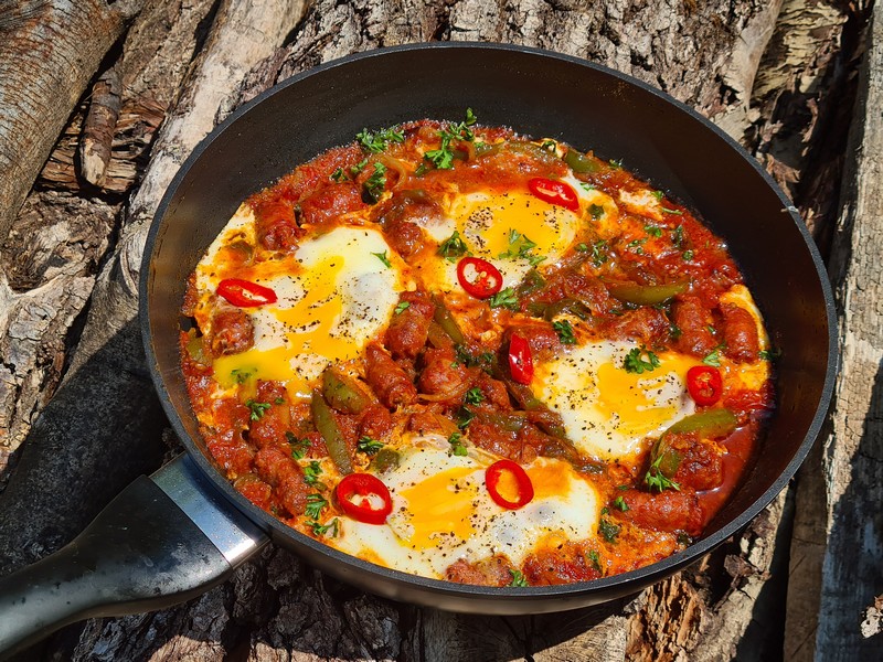 Ojja with Merguez